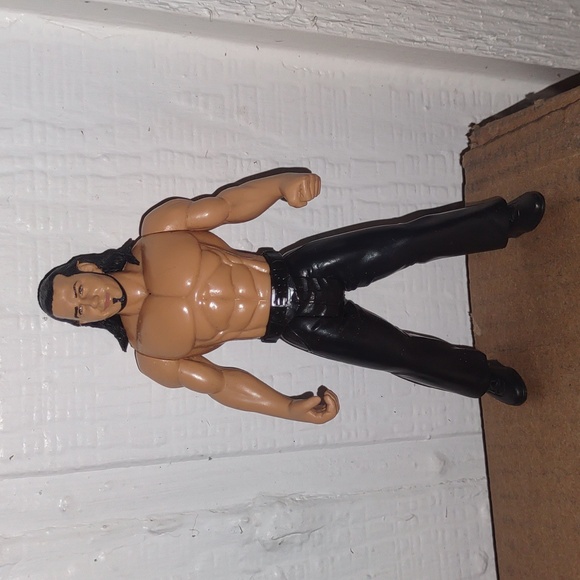 2005 WWE Matt Hardy Action Figure Jakks Pacific Black Pants - Picture 2 of 8